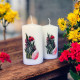 SET 8 ks. Veľkonočné sviečky Spring Decoration